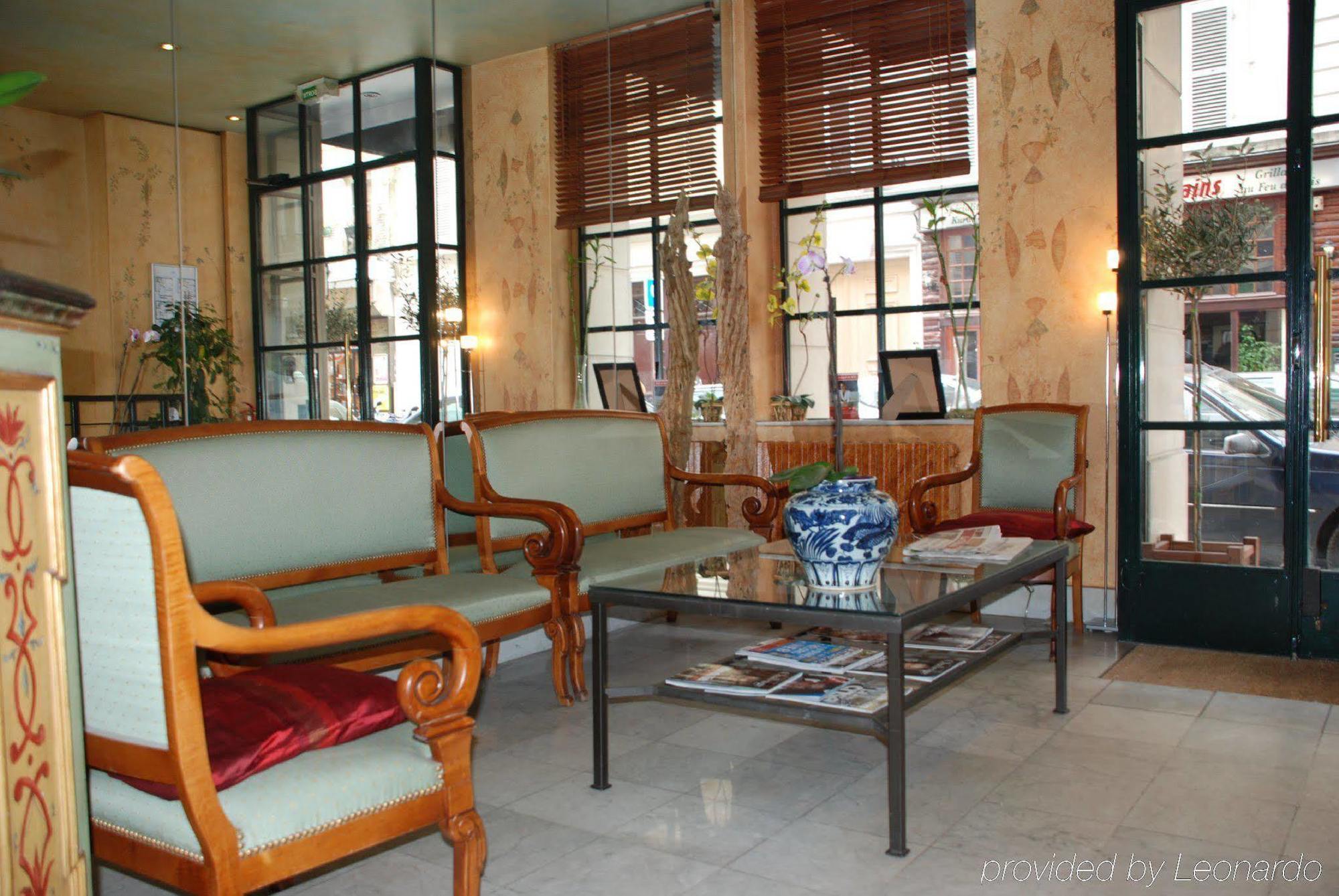 Hotel Du Leman Paris Interiør billede